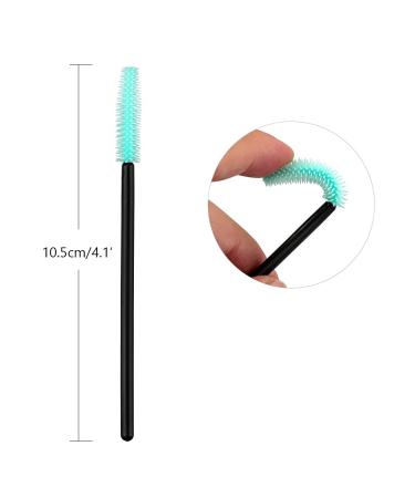 Buy G2PLUS 100PCS Silicone Eyelash Brushes Black Mascara Wands & Applicators for Makeup Personal Care & Eyelash Extensions International Shipping Available - Buy Online on GoSupps.com