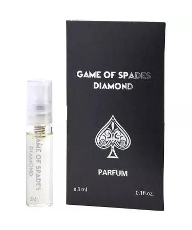 Jo Milano Game of Spades Diamond Parfum Spray 0.1 Ounce (Unisex) 0.1 Fl Oz (Pack of 1)