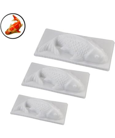 Alipis 10pcs Silicone Molds Fish Chocolate Molds Fish Candy Mold Funny Cake Mold Rice Cake Chewing Gum Pp - Buy Online on GoSupps.com