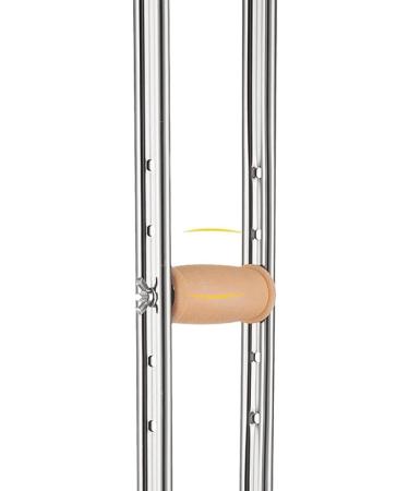 Crutches for The Elderly Underarm Crutches Double Crutches Non-Slip Walking Stick Walker Leg and Foot Fracture Cloth Aid Smooth Sailing - Buy Online on GoSupps.com