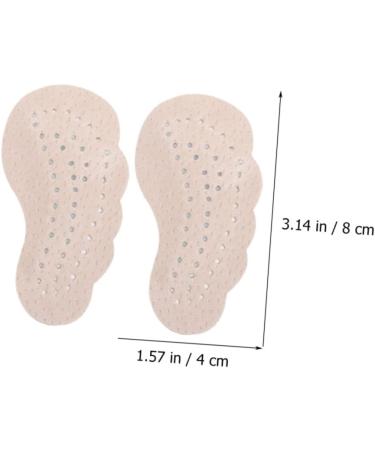 NOLITOY 15 Pairs Anti-Slip High Heel Inserts | Comfortable Forefoot Pads for Women | Odor-Absorbing Pigskin Foot Pads for All-Day Comfort - Buy Online on GoSupps.com