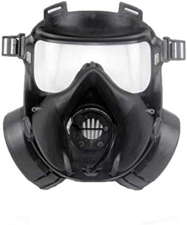 WorldShopping4U Tactical Airsoft Paintball Full Face Protection Dual Fan Mask M50 BK - Ultimate Comfort & Safety - Buy Online on GoSupps.com