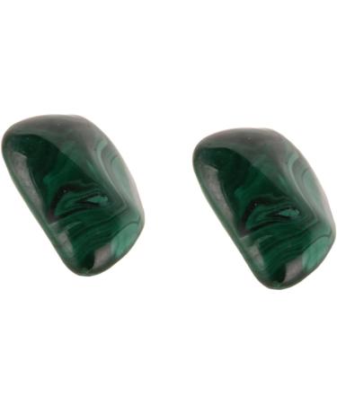 FOMIYES 2pcs Malachite Stones Gem Malachite Bulk Cerovital Natural Polished Gemstone Cereals Large Particles As Shownx2pcs mediumx2pcs - Buy Online on GoSupps.com
