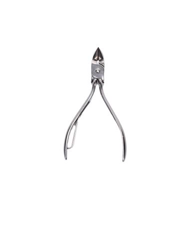 Nail Clipper for Thick Nails Nail Art Stainless Steel Plating Rainbow Cuticle Nipper Cutter Dead Skin Remover Clipper Scissor Manicure Pedicure Tool New (Color : Silver)