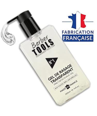 Transparent Shaving Gel 300ml | Premium Barber Tools for Smooth Shaves - International Shipping Available - Buy Online on GoSupps.com