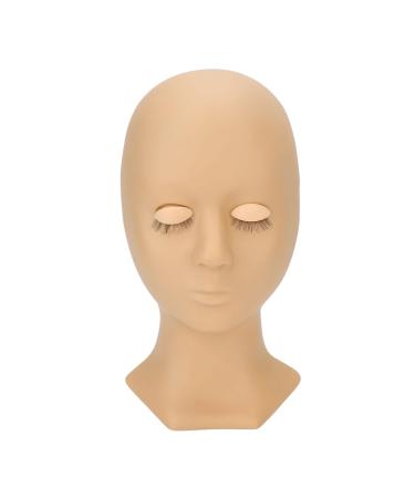 Exercise Head for Eyelash Extension Training | Silicone Training Head with 4 Interchangeable Eyes | Enhance Your Skills - Buy Online on GoSupps.com