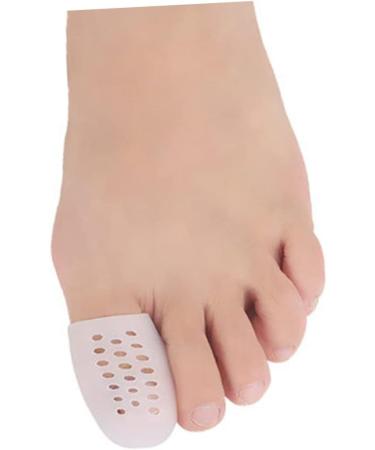 6 Pairs Silicone Gel High Heel Protectors & Toe Tubes - White - BESPORTBLE - Buy Online on GoSupps.com
