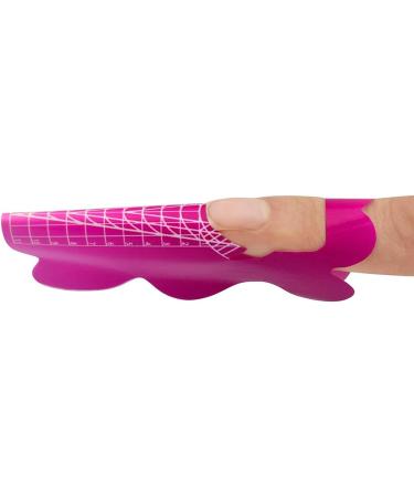100pcs Pro Square Nail Form French Acrylic UV Gel Tips Extension Sticker | Manicure Tools - Buy Online on GoSupps.com