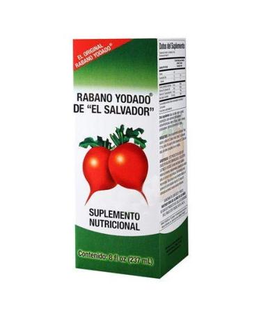 Rabano Yodado De"El Salvador" 8 oz. Dietary Supplement 2-Pack