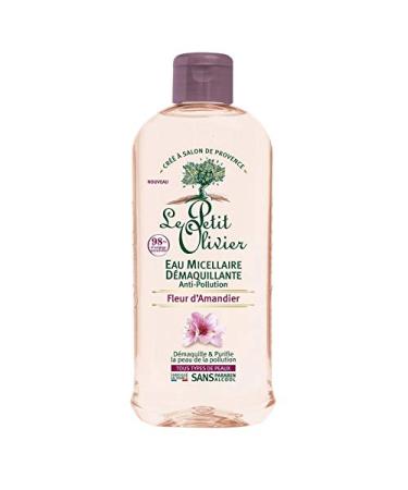 LE PETIT OLIVIER - Anti-Pollution Micellar Cleansing Water 400Ml - Pack of 3 - Free Shipping
