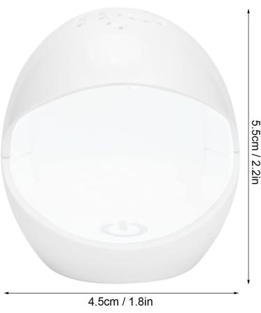 Mini UV LED Nail Dryer - 5W Portable Fast Drying Lamp for DIY Gel Nails | Ideal for Fingernail Art & International Shipping - Buy Online on GoSupps.com