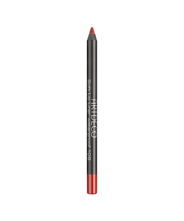 ARTDECO Soft Lipliner Waterproof - Waterproof long-lasting lip liner - 1 x 1.2 g 108 - fireball 1.2 g (1 pack) - Buy Online on GoSupps.com