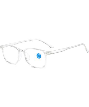 Buy Iynwbjts 806 Anti-Blue Light Reading Glasses - Tr90 Transparent Tea Frame 2.50 for Seniors - International Shipping Available - Buy Online on GoSupps.com