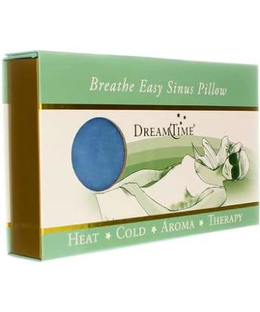 DreamTime Breathe Easy Sinus Pillow - Larkspur Blue | Comfortable Relief for Congestion - Buy Online on GoSupps.com