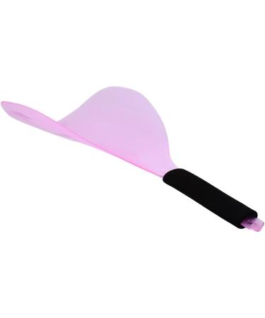 2PcsProfessional Plastic Anti-Slip Hair Salon Hairdresser Styling Mask Tools Face Shield Haircut Cover Mask Face Eyes Protector (Pink) - Buy Online on GoSupps.com