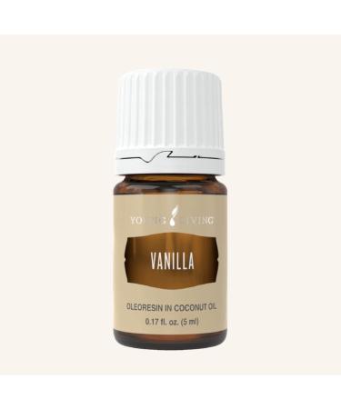 Young Living Vanilla Essential Oil 5ml | Warm Soothing Aroma | Aromatic Diffuser & Topical Use | Natural Sweet Scent with Fractioned Coconut Oil - Buy Online on GoSupps.com