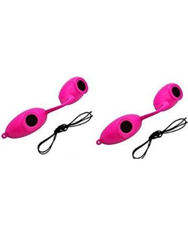 2 pack EVO FLEX Sunnies Flexible Tanning Bed Goggles Eye Protection UV Glasses (Pink)