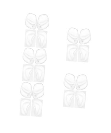 10 Pairs Silicone Mat Forefoot Pads Shoe Insoles Arch Support Arch Support Insoles Pads Forefoot Cushion Pads Forefoot Inserts Shoe Inserts for Arch Insert Support