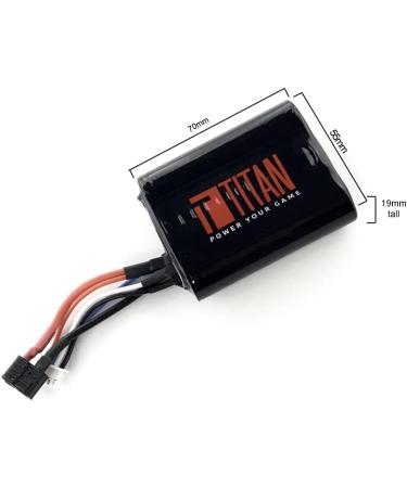Titan 3000mAh 11.1v Brick T-Plug Battery - High Capacity Power Pack - Buy Online on GoSupps.com