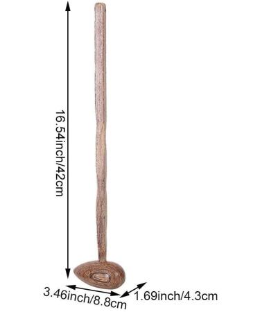 Wood Massage Hammer Stick - Manual Back Massage Device for Muscles Neck & Shoulders | Reduce Fatigue | International Shipping - Buy Online on GoSupps.com