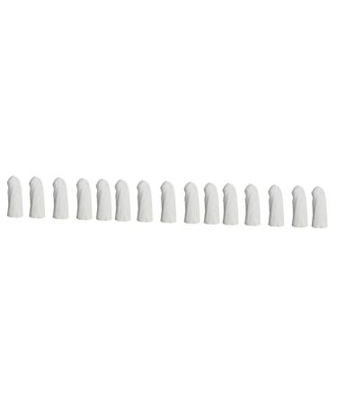 FRCOLOR 15 Pcs Prevent Injury Finger Sleeve Heat Insulation Finger Sleeve Finger Protector Jewelry Making Finger Guard