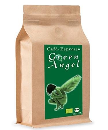 The Coffee and Tea Company C&T Bio EspressoCafe coffee beans Green Angel 100 Arabica ground 500 g in kraft paper bag medium strength without acid ground 500 g