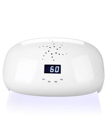 78W UV LED Nail Lamp - Automatic Sensor & Fan Dual Light Nail Dryer for Home & Salon - EU Shipping Available - Buy Online on GoSupps.com