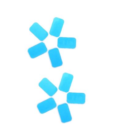 MAGICLULU 60pcs Gel Pads For Abdominal Muscles Gel Pads For Abdominal Muscle Toner Replacement Gel Pads
