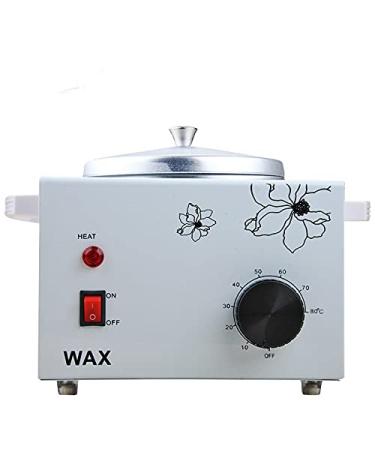 Single Pot Wax Warmer, Professional Electric Wax Heater Machine Facial Skin SPA Equipment with Adjustable Temperature Set