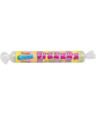 Sweets Bundle With Swizzels Giant Fizzers Rolls 40g x6 & Swizzels Giant Parma Violets 40g x6 (12 Pack) - Buy Online on GoSupps.com