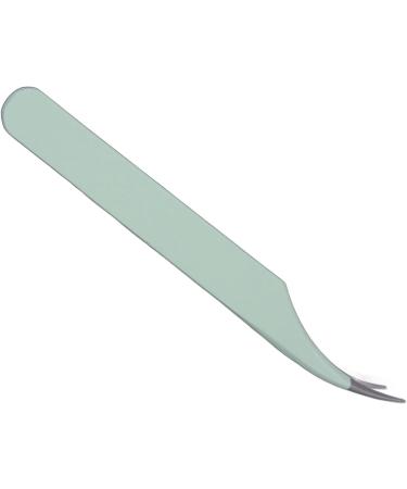 Curved Eyelash Tweezers - Ergonomic Stainless Steel Bright Color | Safe & Essential for Beauticians & Beauty Salons - International Shipping Available - Buy Online on GoSupps.com