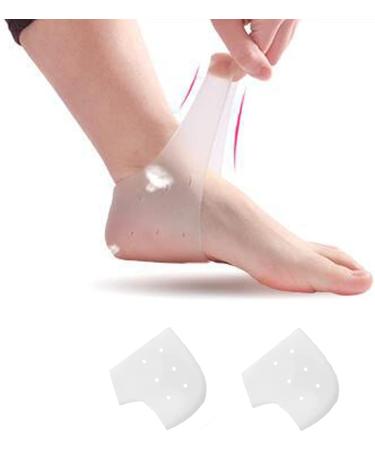 MICPANG Gel Heel Protectors for Plantar Fasciitis & Cracked Heel - Moisturizing Cushion Pads for Women and Men - Buy Online on GoSupps.com