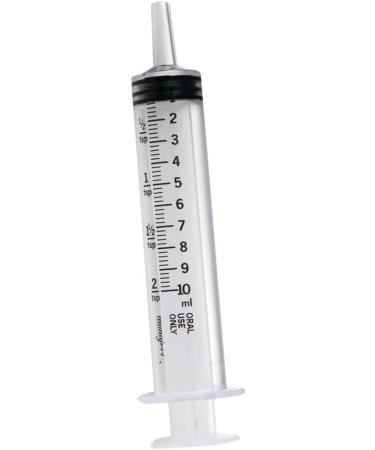 Buy 10ml Oral Syringe with Blue Adapter - Calibrated in tsp & ml - Pack of 2 | International Shipping Available - Buy Online on GoSupps.com