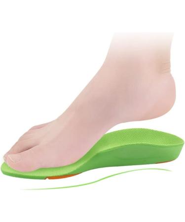 Kids Orthotic Arch Support Insoles for Flat Feet & Plantar Fasciitis - Sizes 33-35 (Little Kids 1.5-3.5) - Buy Online on GoSupps.com
