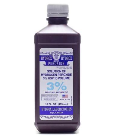Hydrox Hydrogen Peroxide 3% USP 16oz