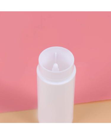 Uonlytech Black Lipstick - 25pcs Refillable Lip Balm Tubes for Travel & DIY | Mini Plastic Gloss Containers with White Caps - Buy Online on GoSupps.com