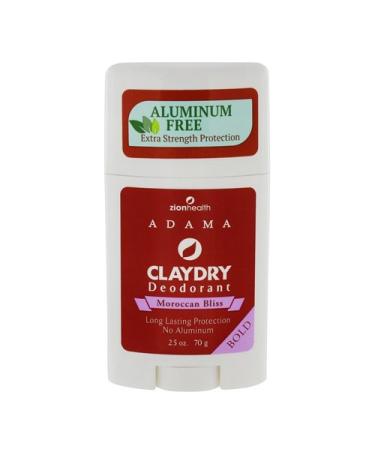 Adama Claydry Natural Deodorant 2.5oz (Moraccan Bliss)