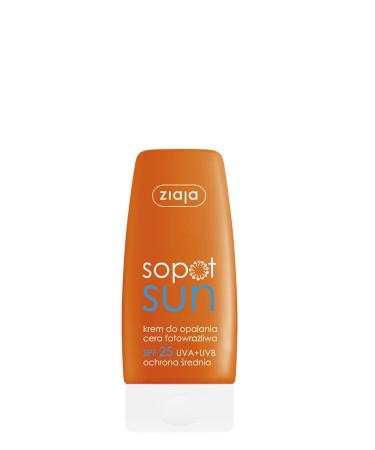 ZIAJA ZIAJA SUN SUN CREAM SPF 25 SUNSCREEN CREAM 60ML