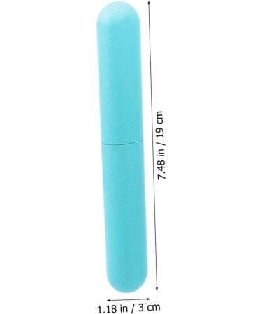 Minkissy Extra Soft Manual Toothbrush Set - Natural Wheat Fiber with Colorful Containers - Ideal Tooth Cleaning Tools for Adults - Perfect Gift - Buy Online on GoSupps.com