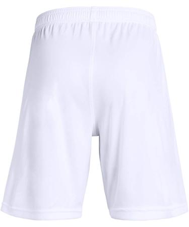 Under Armour Boys' Maquina 2.0 Soccer Shorts - White/Black - Size Medium - Buy Online on GoSupps.com