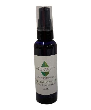 Beard Oil 60ml with Tea Tree Bergamot & Lime Natural Oils