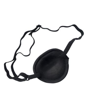 minkissy Black Patch Adjustable Eye Patches Amblyopia Lazy Eye Patches for Left or Right Eyes Eye