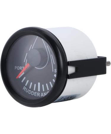 Universal Rowing Angle Display for Boats | Dioch 52mm Sensor 0-190 Ohm 9-32V with Background Lighting (Black Frame) - Buy Online on GoSupps.com