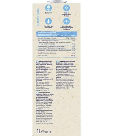 Alpro Organic Soya Drink - Vegan Lactose-Free & Gluten-Free - 8x1L Pack | Plant-Based Milk Alternative - Buy Online on GoSupps.com