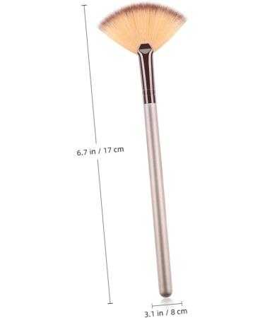 POPETPOP Makeup Highlighter Makeup Brush Handle Lip Gloss Kits Makeup Brush Fan Face Makeup Face Fan Women s Suits Makeup Brush for Woman Bamboo Blush Care Miss Size 1 As Shown - Buy Online on GoSupps.com