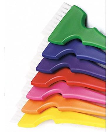 Rainbow Hair Coloring Dye Mixing Kit - Set of 7 Bowls and Brushes - Buy Online on GoSupps.com