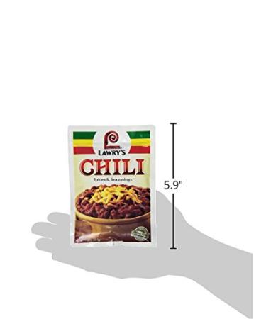 Lawry's Chili Spices & Seasonings Mix - 1.48 oz | Best for Flavorful Chili Recipes - Buy Online on GoSupps.com