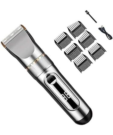 Buy Cordless Hair Clippers & Trimmer for Men - Waterproof Electric Shaver Grooming Kit USB Rechargeable with LED Display - International Shipping Available - Buy Online on GoSupps.com