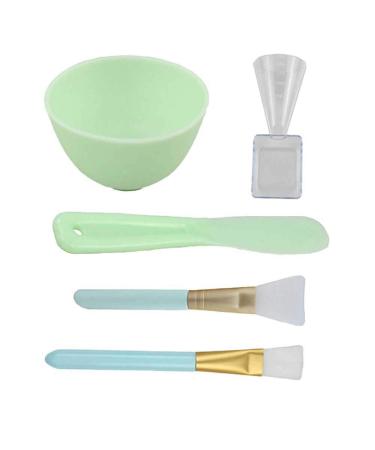 Face Mask Bowl And Brush Set Diy Face Mask Mixing Bowl Tool Kit Facial Skin Care And Beauty Tools With Silicone Mask Brush Soft Brush Mixing Spatula Scale Measuring Spoon