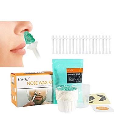 Nose Ear Hair Removal Wax Kit Painless Easy Mens Nasal Waxing